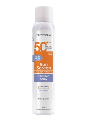 SUN SCREEN INVISIBLE SPRAY SPF 50+